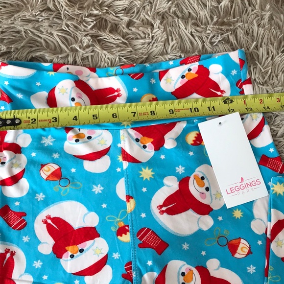 NWT Snowman ☃️ Leggings - Picture 4 of 4
